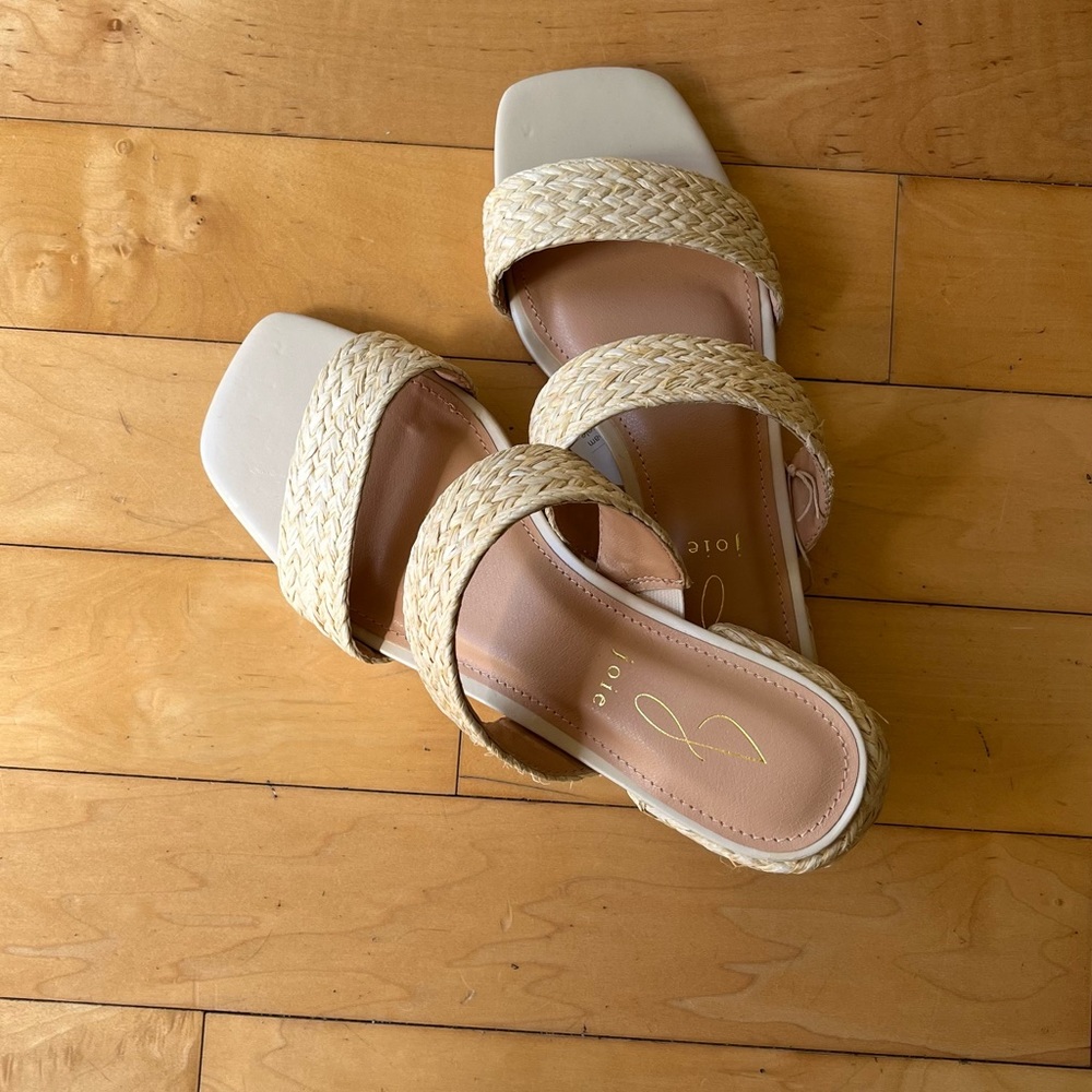 Brand new Joie raffia sandals - Picture 3 of 4